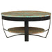 Coffee Table 65 Cm Solid Reclaimed Wood Xaalia