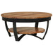 Coffee Table 65x65x32 Cm Solid Acacia Wood Xnklol