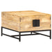 Coffee Table 67x67x45 Cm Solid Mango Wood Txbtip