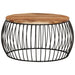 Coffee Table ø68 Cm Solid Acacia Wood Ttnbxo