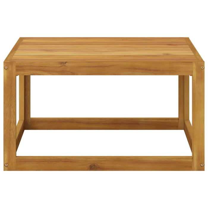 Coffee Table 68x68x29 Cm Solid Acacia Wood Toonll