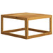 Coffee Table 68x68x29 Cm Solid Acacia Wood Toonll