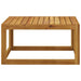 Coffee Table 68x68x29 Cm Solid Acacia Wood Toonll