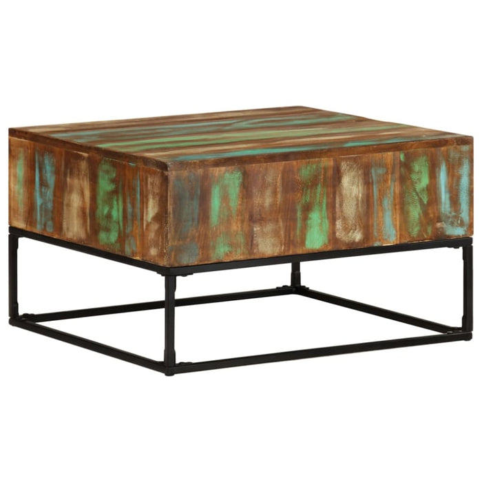 Coffee Table 68x68x41 Cm Solid Reclaimed Wood Txbnok