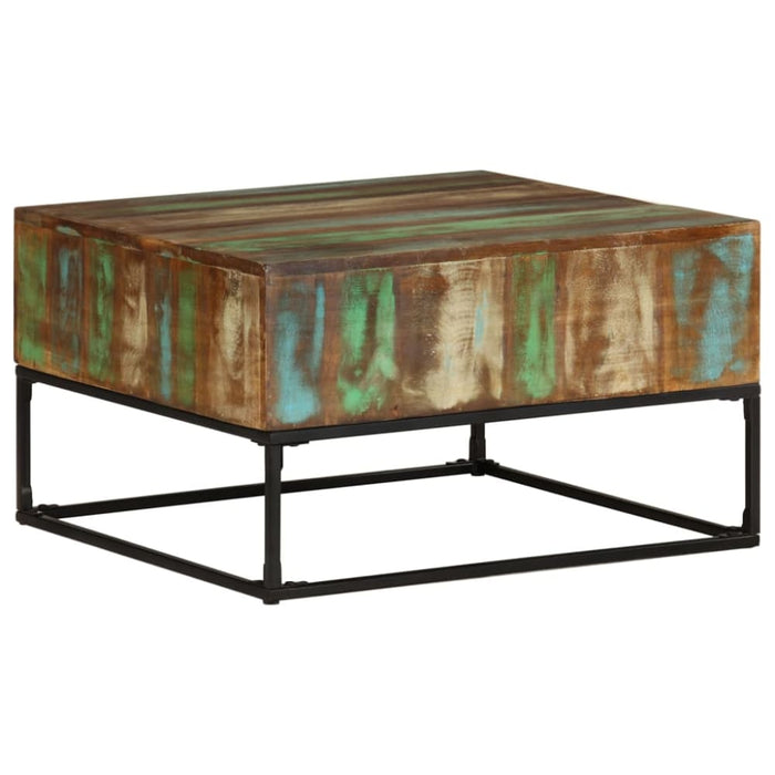 Coffee Table 68x68x41 Cm Solid Reclaimed Wood Txbnok