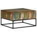 Coffee Table 68x68x41 Cm Solid Reclaimed Wood Txbnok