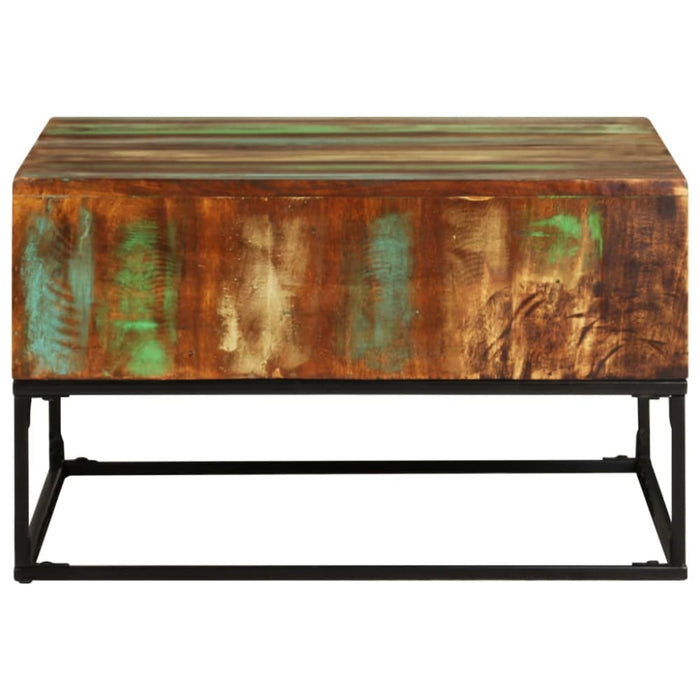 Coffee Table 68x68x41 Cm Solid Reclaimed Wood Txbnok