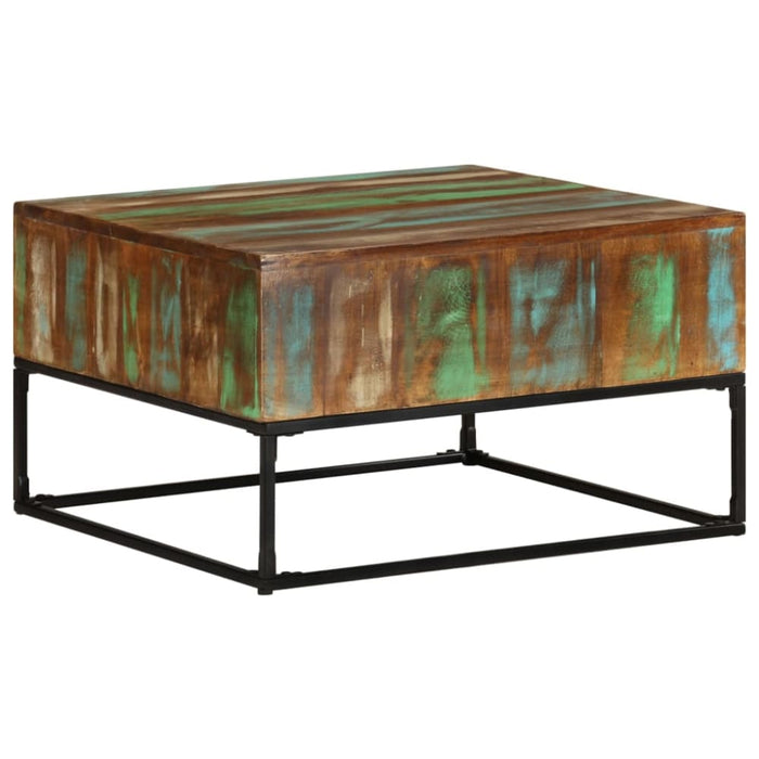 Coffee Table 68x68x41 Cm Solid Reclaimed Wood Txbnok