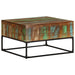 Coffee Table 68x68x41 Cm Solid Reclaimed Wood Txbnok