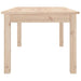 Coffee Table 80x50x40 Cm Solid Wood Pine Noaxik