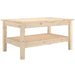 Coffee Table 80x50x40 Cm Solid Wood Pine Noaxna