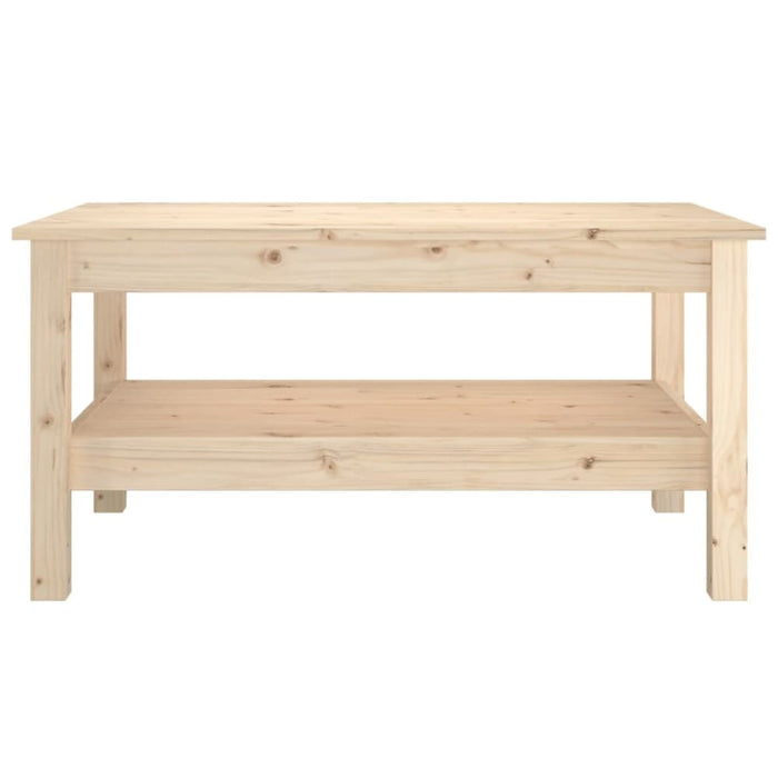 Coffee Table 80x50x40 Cm Solid Wood Pine Noaxna