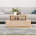 Coffee Table 80x55x40.5 Cm Solid Wood Pine Noapoa
