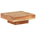 Coffee Table 80x80x28 Cm Solid Acacia Wood Txtpkt
