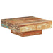 Coffee Table 80x80x28 Cm Solid Reclaimed Wood Txtpka