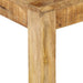 Coffee Table 80x80x40 Cm Solid Mango Wood Xalibo