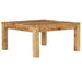 Coffee Table 80x80x40 Cm Solid Mango Wood Xalibo