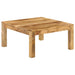 Coffee Table 80x80x40 Cm Solid Mango Wood Xalibo