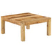 Coffee Table 80x80x40 Cm Solid Mango Wood Xalibo