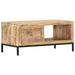 Coffee Table 88x50x42 Cm Solid Mango Wood Xnitit