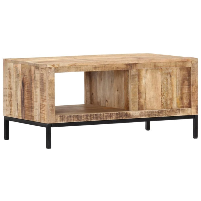 Coffee Table 88x50x42 Cm Solid Mango Wood Xnitit