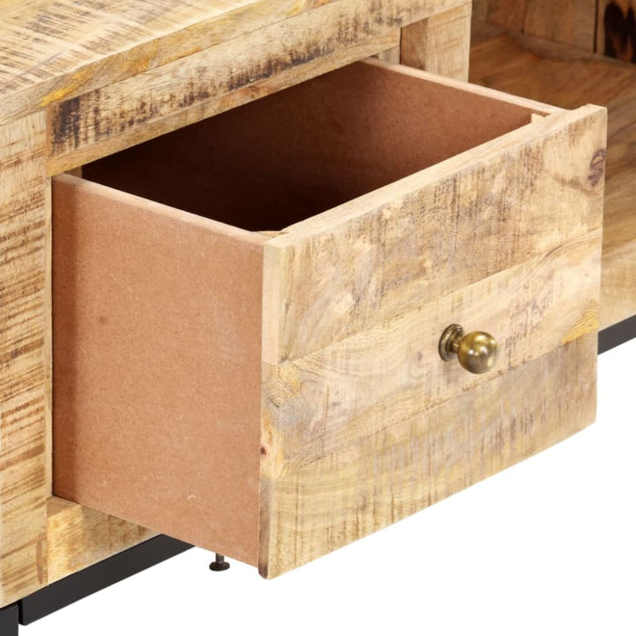 Coffee Table 88x50x42 Cm Solid Mango Wood Xnitit