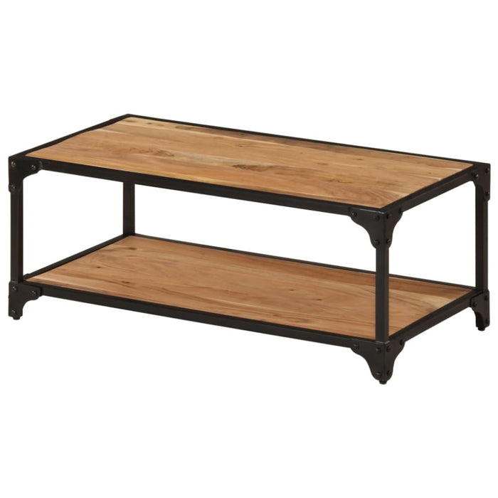 Coffee Table 90x45x35 Cm Solid Acacia Wood Txnxla