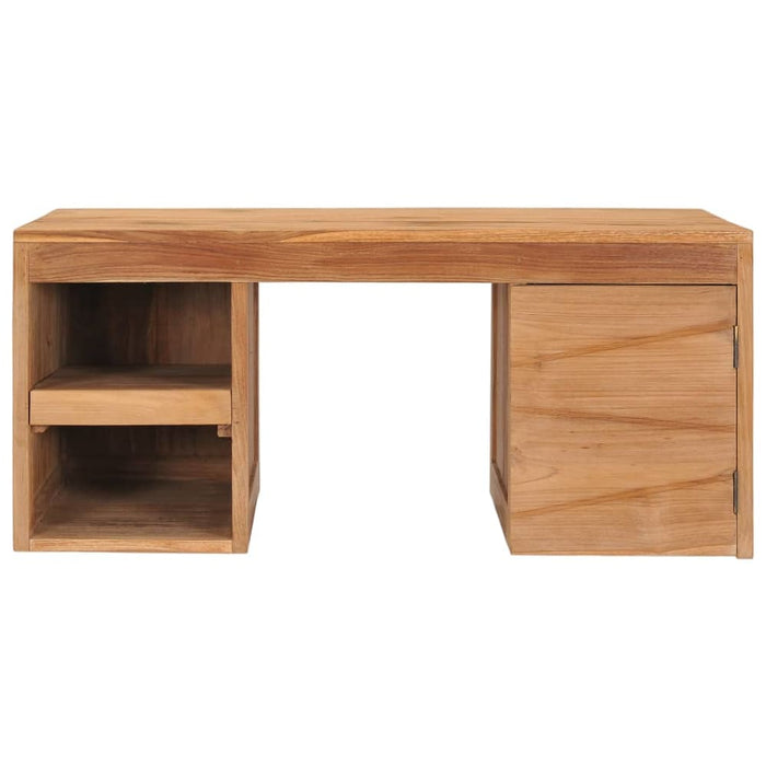 Coffee Table 90x50x40 Cm Solid Teak Wood Xnnkbx