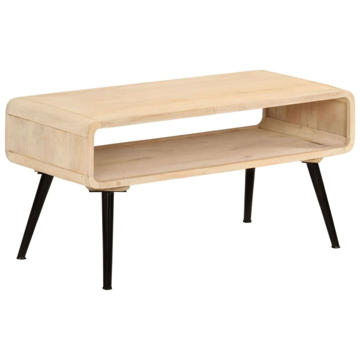 Coffee Table 95x40x45 Cm Solid Wood Mango Taoixi