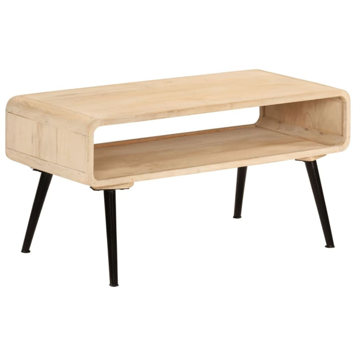 Coffee Table 95x40x45 Cm Solid Wood Mango Taoixi