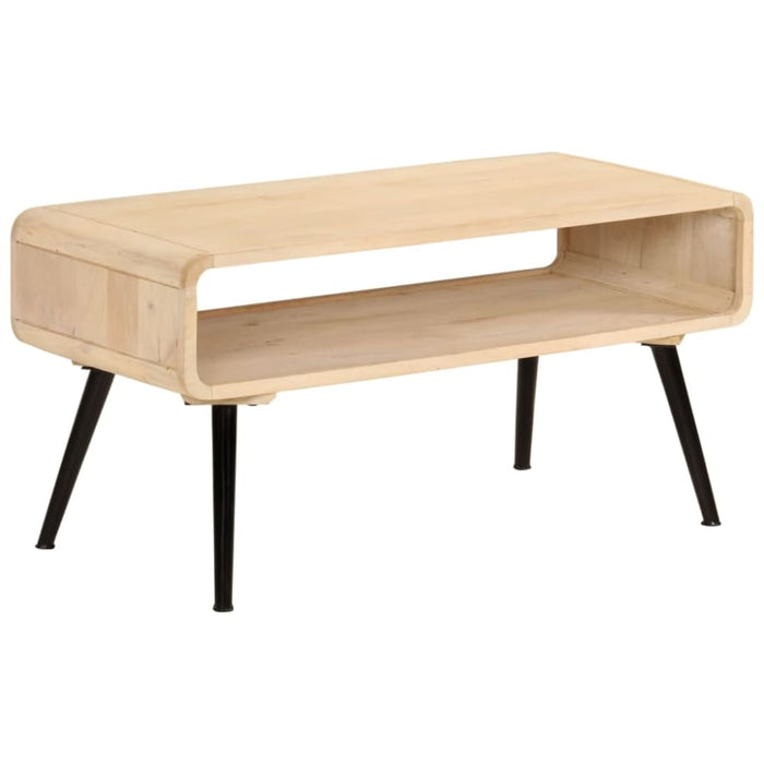 Coffee Table 95x40x45 Cm Solid Wood Mango Taoixi