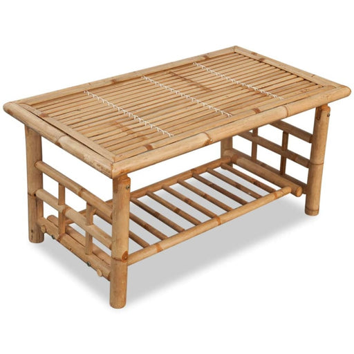 Coffee Table Bamboo 90x50x45 Cm Xatiot