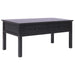 Coffee Table Black 100x50x45 Cm Wood Xnaotn