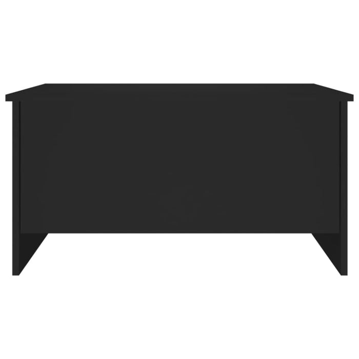 Coffee Table Black 80x55.5x41.5 Cm Engineered Wood Nbklip