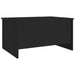 Coffee Table Black 80x55.5x41.5 Cm Engineered Wood Nbklip