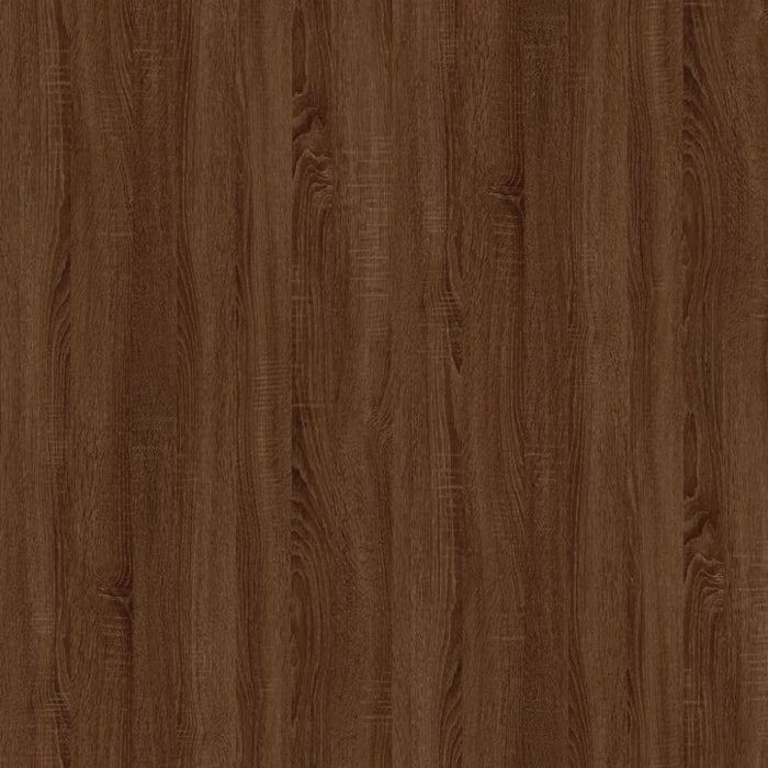 Coffee Table Brown Oak 100x45x45 Cm Engineered Wood