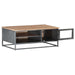 Coffee Table Grey 90x50x35 Cm Solid Acacia Wood Txtpbb