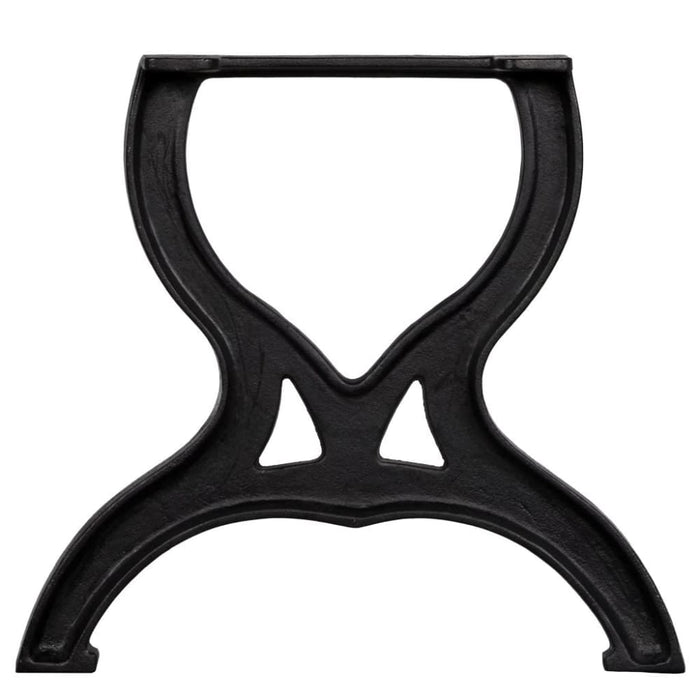 Coffee Table Legs 2 Pcs X - frame Cast Iron