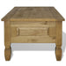 Coffee Table Mexican Pine Corona Range 100x60x45 Cm Xatitl