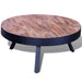 Coffee Table Round Reclaimed Teak Wood Xaoioa