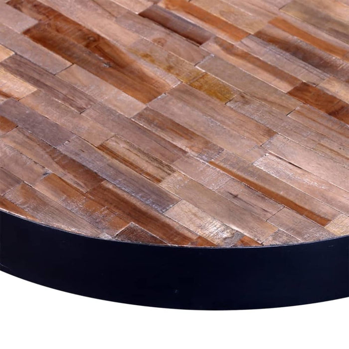 Coffee Table Round Reclaimed Teak Wood Xaoioa