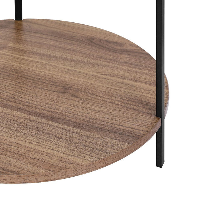 Coffee Table Side Round White Cedric