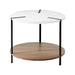 Coffee Table Side Round White Cedric