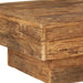 Coffee Table Solid Reclaimed Wood 70x70x30 Cm Xalaxb