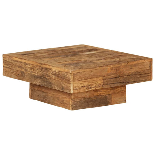 Coffee Table Solid Reclaimed Wood 70x70x30 Cm Xalaxb