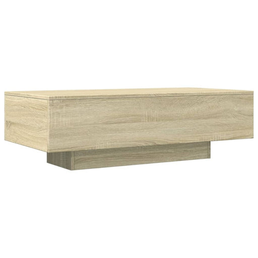 Coffee Table Sonoma Oak 100x49.5x31 Cm Engineered Wood
