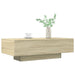 Coffee Table Sonoma Oak 100x49.5x31 Cm Engineered Wood