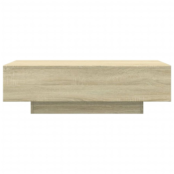 Coffee Table Sonoma Oak 100x49.5x31 Cm Engineered Wood