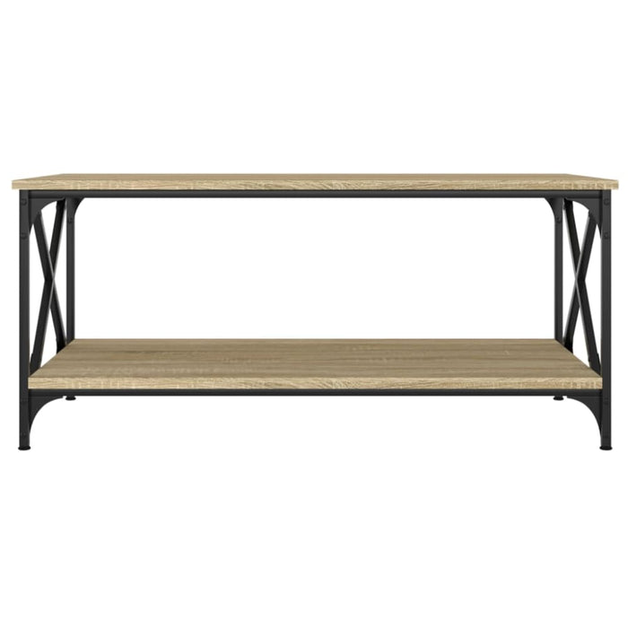Coffee Table Sonoma Oak 100x50x45 Cm Engineered Wood