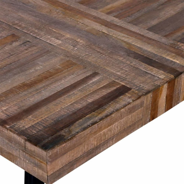 Coffee Table Square Reclaimed Teak Wood Xaoibl